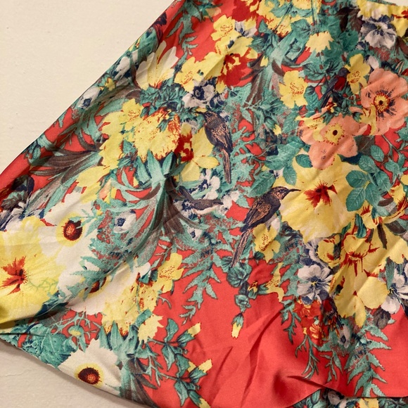 Bisou Bisou Floral Print Dress sz 10 NWT - Picture 8 of 13